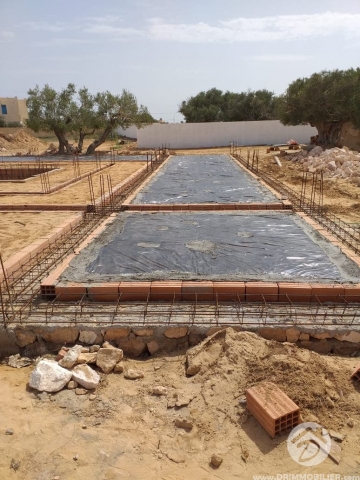 Première étape chantier en cours a Mezraya -                            Sale
                           Notre Chantiers Djerba
